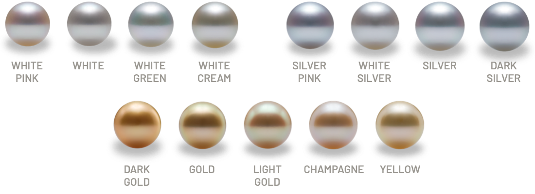 South Sea Pearl Colors