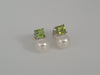 South Sea Pearls, Precious Stones Peridot, 18K White Gold |  The South Sea Pearl |  The South Sea Pearl