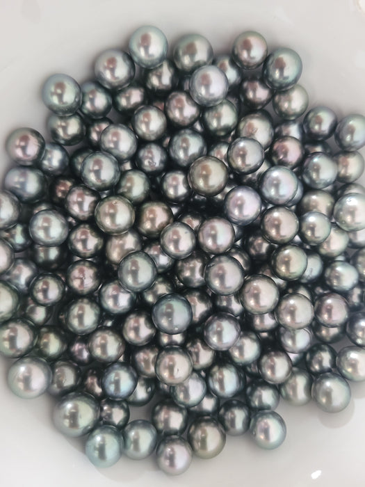 Tahiti Pearls Loose 9 mm semi-round AAA Quality |  The South Sea Pearl |  The South Sea Pearl