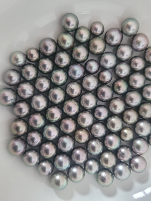 Tahiti Loose Round Pearls 7-8 mm -  The South Sea Pearl