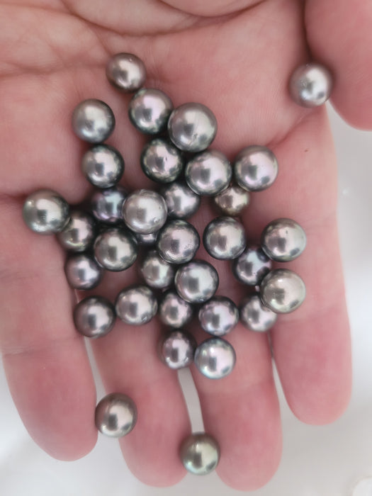 Tahiti Loose Round Pearls 7-8 mm -  The South Sea Pearl