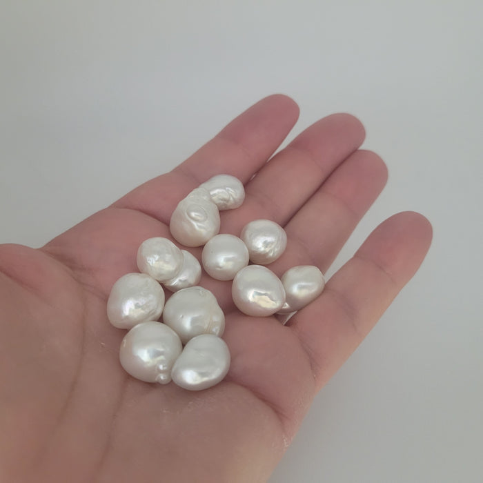 White South Sea Pearls 12-13 mm Baroque shape