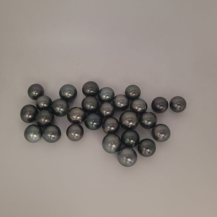 Tahiti Loose Pearls 12-13 mm AAA Dark Color Excellent Luster