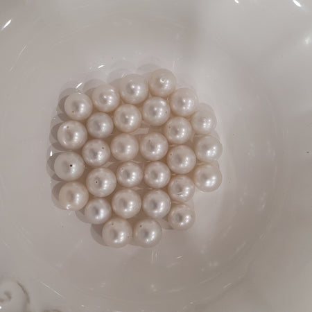 South Sea pearl Loose 11-12mm white round — The South Sea Pearl