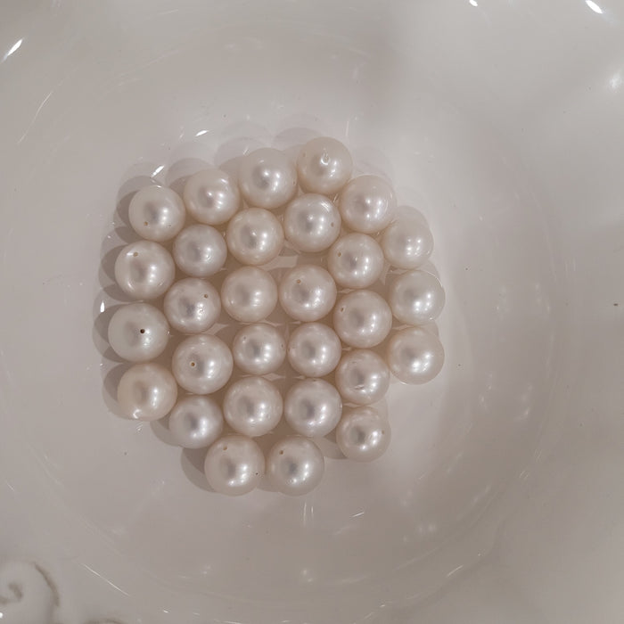 South Sea pearl Loose 11-12mm white round — The South Sea Pearl