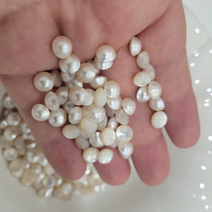 Australian South Sea Mabe Pearls 7.5-8 mm AAA