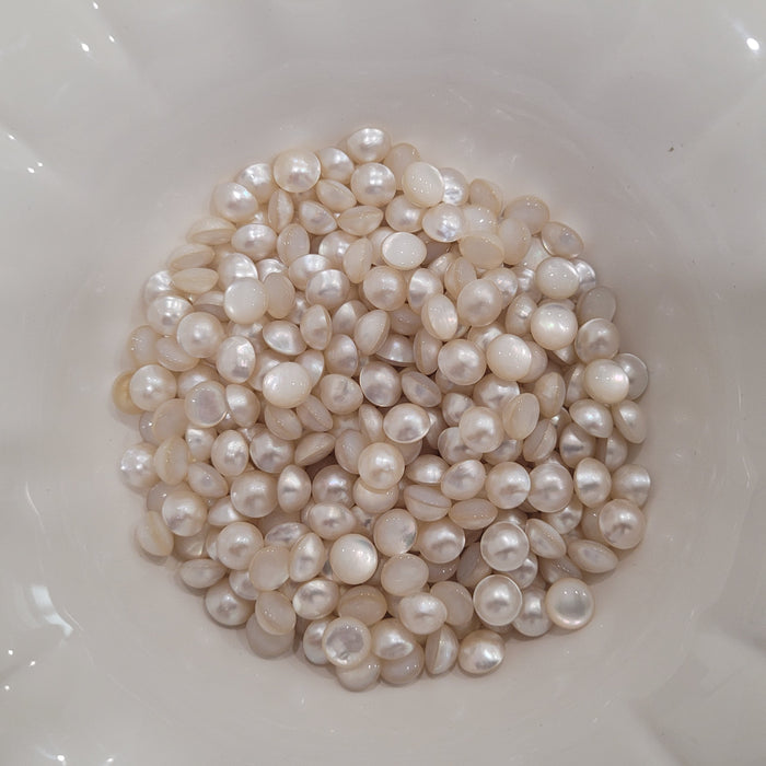 Australian South Sea Mabe Pearls 8 mm White