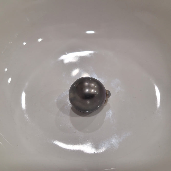 Tahiti Pearl 16,50 mm Drop Shape, Dark Color, High Luster