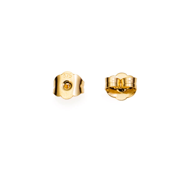 Tahiti Pearls 9 mm AAA Dark Naturala Color and High Luster 9K Yellow Gold