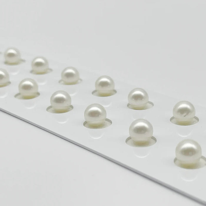 South Sea pearl Loose 7mm white round — The South Sea Pearl