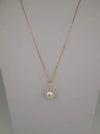 Akoya Cultured Pearl 8-8.5 mm Round 18K Gold Pendant | The South Sea Pearl |  The South Sea Pearl