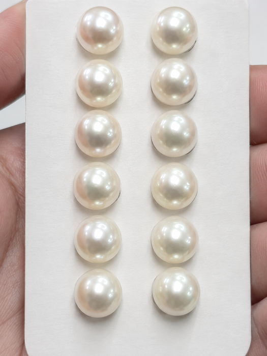 Akoya Cultured Pearls Pairs 9.5-10 mm AAA