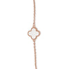 Bracelet made of Mother of Pearl and 925 Siver Rose Gold | The South Sea Pearl |  The South Sea Pearl