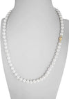Cultured Pearl Necklace 6.5-7 mm AAA Gold Clasp 18K | The South Sea Pearl |  The South Sea Pearl