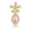 Cultured Pearls AAA Ttear-Drop 8-8.5 mm Silver 925 | The South Sea Pearl |  The South Sea Pearl
