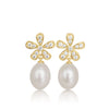 Cultured Pearls AAA Ttear-Drop 8-8.5 mm Silver 925 | The South Sea Pearl |  The South Sea Pearl
