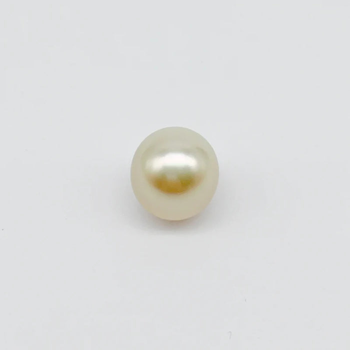 South Sea Pearl Light Golden Color 11 mm Drop Shape Grade 1