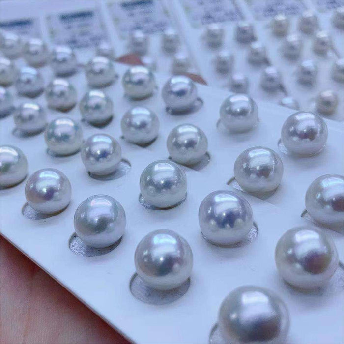 Edison Loose Pearls 9-10 mm White Round AAA Very High Luster