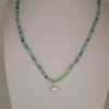 Emeralds, Diamond, Akoya Pearl & White 18K Gold Necklace | The South Sea Pearl |  The South Sea Pearl