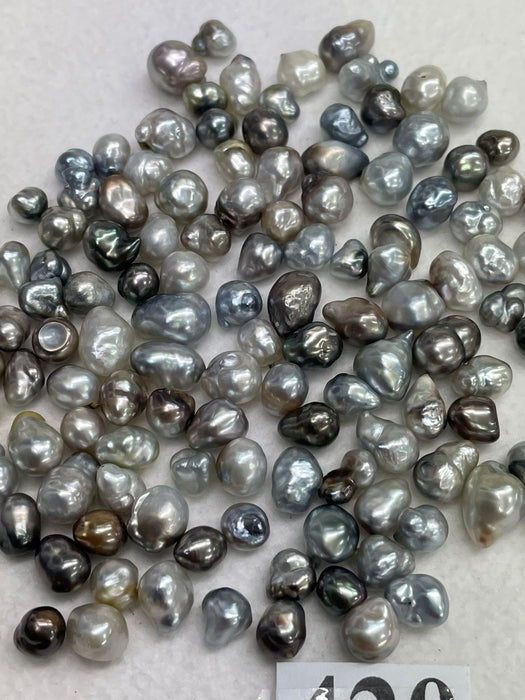 Tahitian Keshi Pearls 7-9 mm AAA
