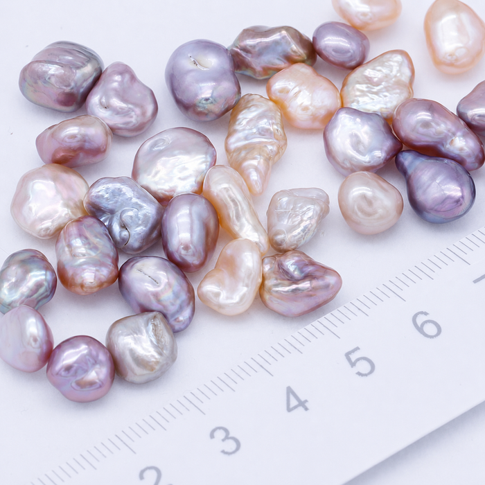 Keshi Natural Color 7-9 mm Fresh Water Cultured Pearls AAA