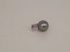 Pendant Necklace Tahiti Pearl 9 mm AAA, Precious Stone, 18K Solid Gold | The South Sea Pearl |  The South Sea Pearl