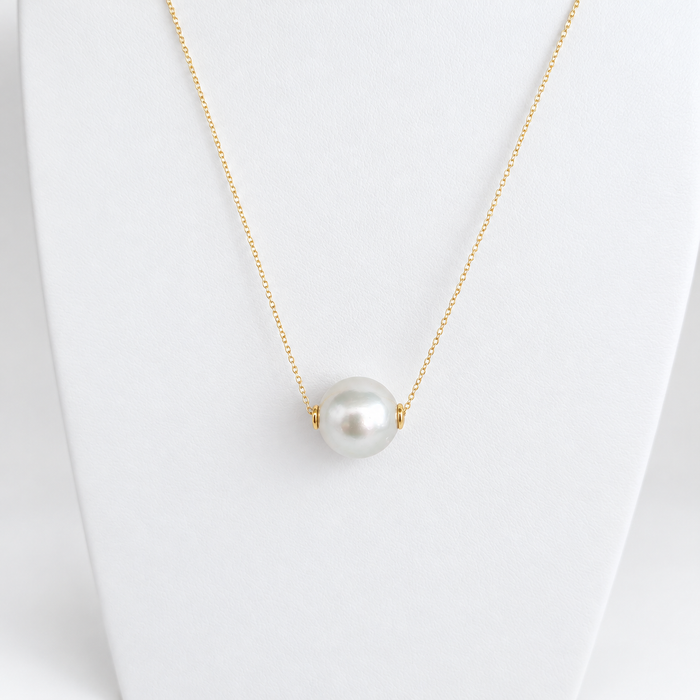 Collana Mari del Sud bianche choker