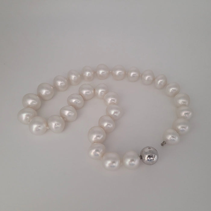 South Sea Pearl Necklace 13-15 mm Very High Luster 18K Gold Clasp | The South Sea Pearl |  The South Sea Pearl