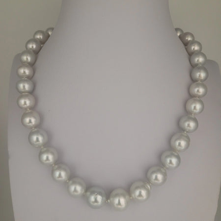 South Sea Pearls 10-12.80 mm Very High Luster 18K Gold Clasp | The South Sea Pearl |  The South Sea Pearl
