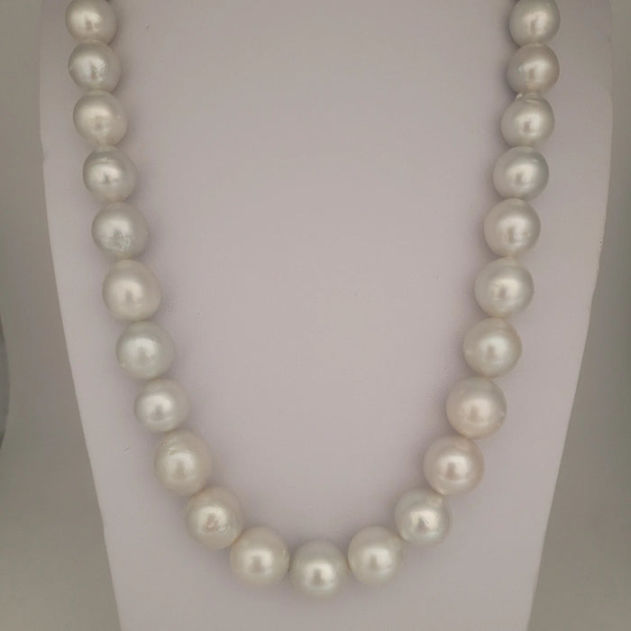 South Sea Pearls 10-13 mm Semi-Round 18K Gol Clasp | The South Sea Pearl |  The South Sea Pearl