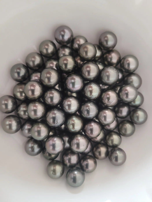 Tahiti Loose Pearls 11-12 mm AA Quality Round and Semiround | The South Sea Pearl |  The South Sea Pearl