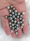 Tahiti Loose Round Pearls 8-9 mm very high Luster -  The South Sea Pearl