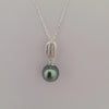 Tahiti Pearl Pendant 9-10 mm Round AAA High Luster | The South Sea Pearl |  The South Sea Pearl