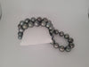 Tahiti Pearls 12-14 mm Round Dark Color and High Luster 18K Gold Clasp | The South Sea Pearl |  The South Sea Pearl