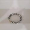 Tahiti Pearls Bracelet & 18K Yellow Gold Clasp |  The South Sea Pearl |  The South Sea Pearl