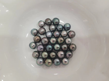 Tahiti Pearls Loose Round 10-11 mm Natural Color High Luster | The South Sea Pearl |  The South Sea Pearl