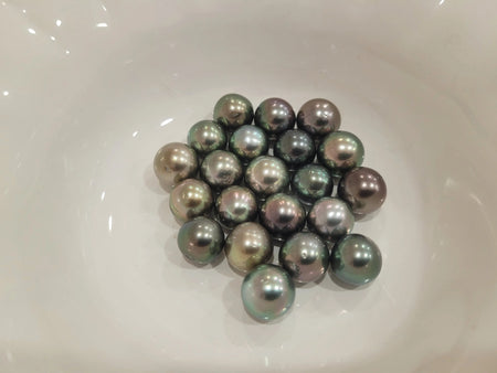 Tahiti Pearls Loose Round 13-14 mm Natural Color High Luster | The South Sea Pearl |  The South Sea Pearl