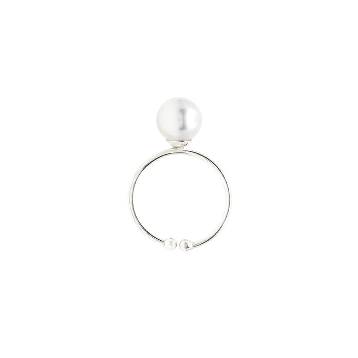 White South Sea Pearl 9 mm Ring Solitaire | The South Sea Pearl |  The South Sea Pearl