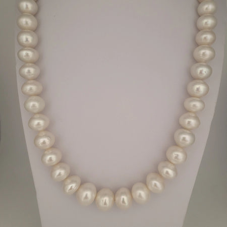 White South Sea Pearls 12-14 mm Very High Luster 18K Solid Gold Clasp | The South Sea Pearl |  The South Sea Pearl