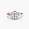 Baguette Accent Solitaire - MIMUKA