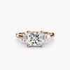 Baguette Accent Solitaire - MIMUKA