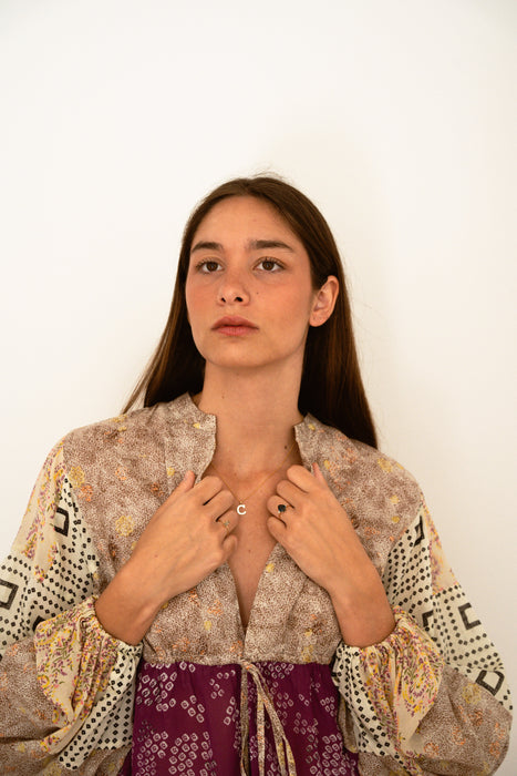 London Blue Teardrop 10 x 8 mm 3.5 Carats Yellow Gold 14K Ring - MIMUKA