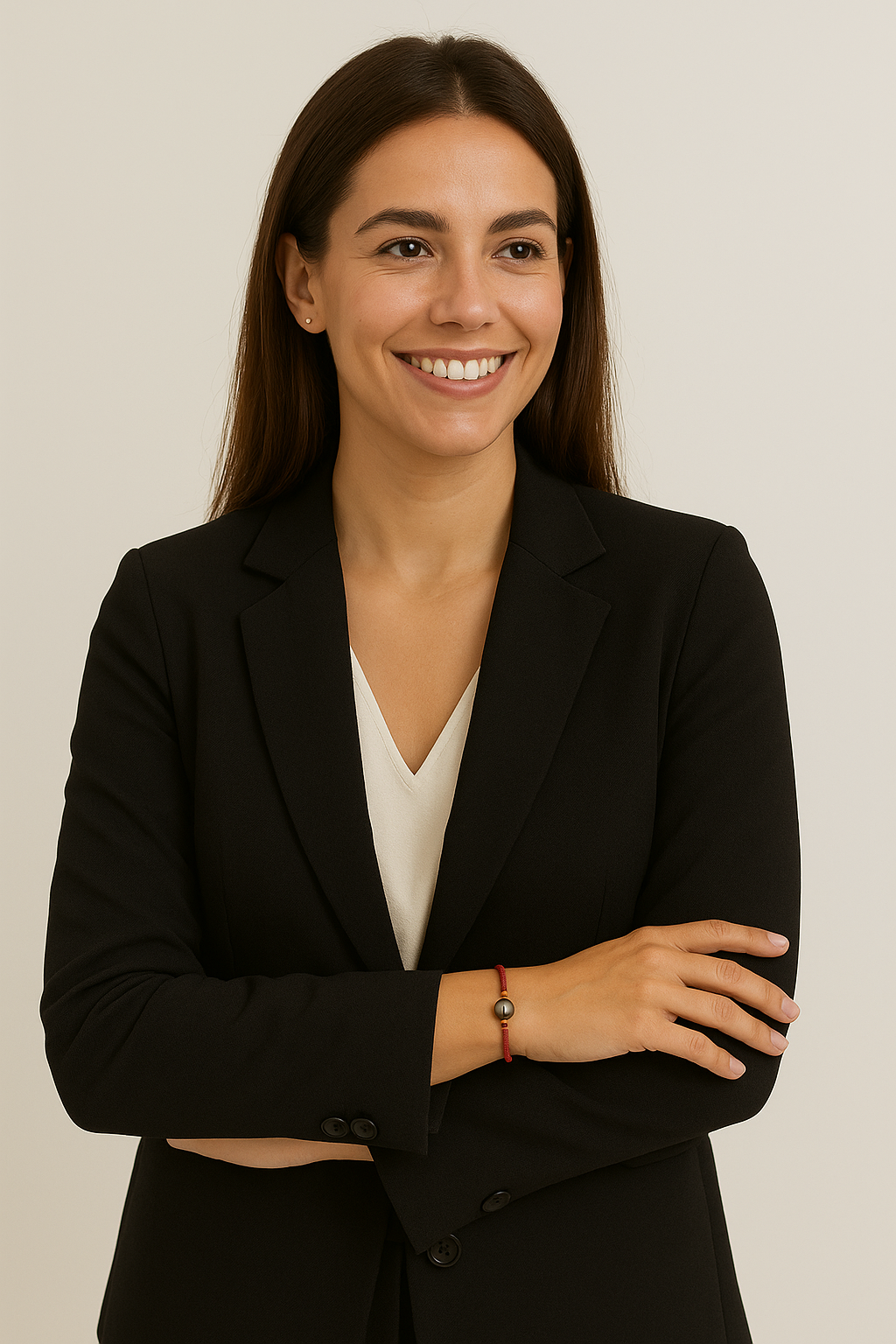 Tahiti Pearl Bracelet 11-12mm – Adjustable Red Cord with 18K Yellow Gold Beads – Genuine Tahitian Cultured Pearl Jewelry for Women”