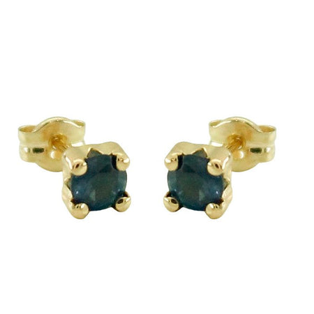 Pendientes Zafiros y Oro 18K - MIMUKA