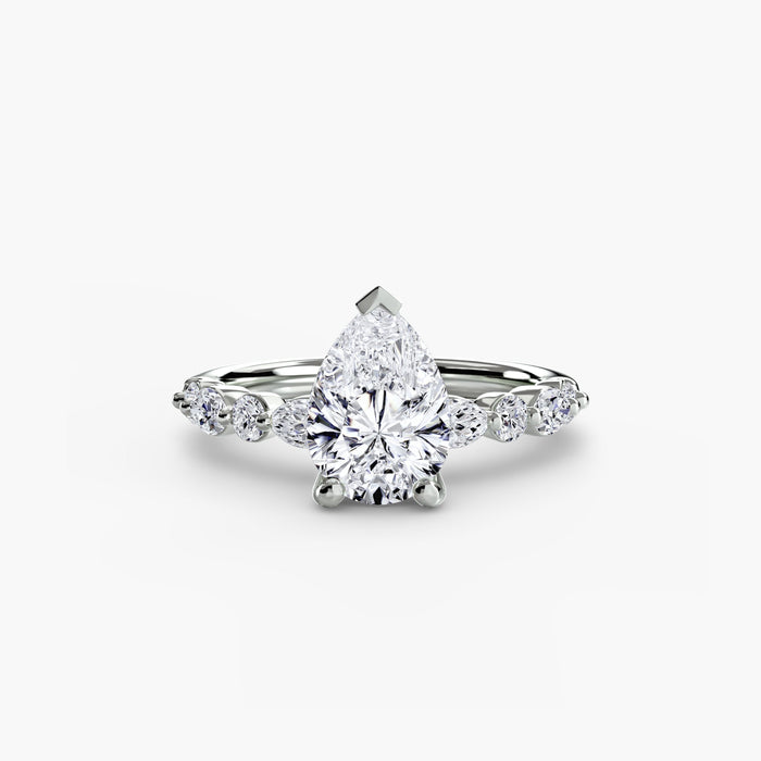 Solitaire with Eternity Pavé 2 - MIMUKA