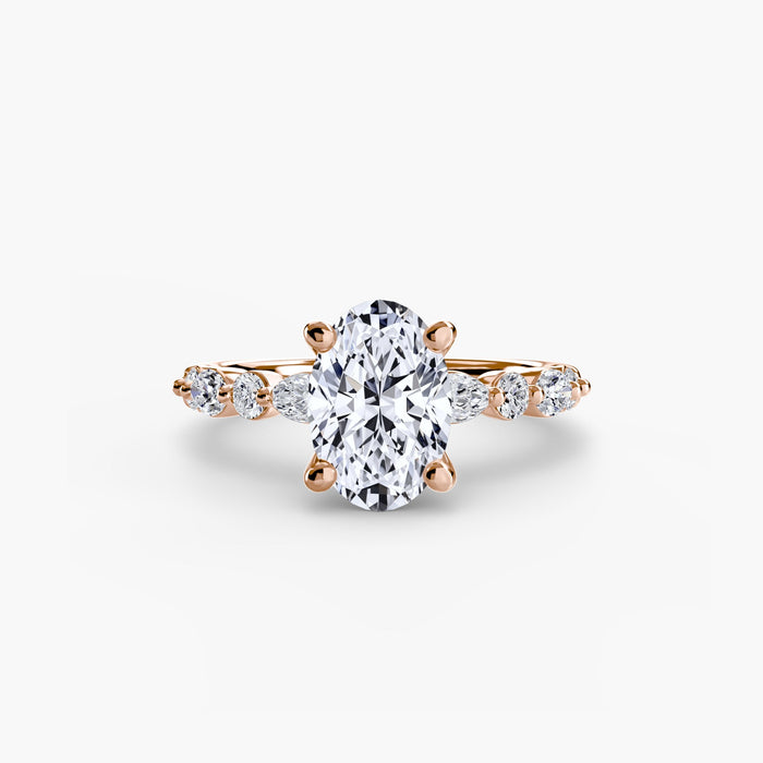 Solitaire with Eternity Pavé 2 - MIMUKA