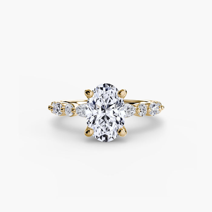 Solitaire with Eternity Pavé 2 - MIMUKA
