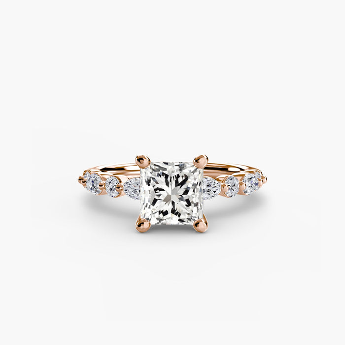 Solitaire with Eternity Pavé 2 - MIMUKA