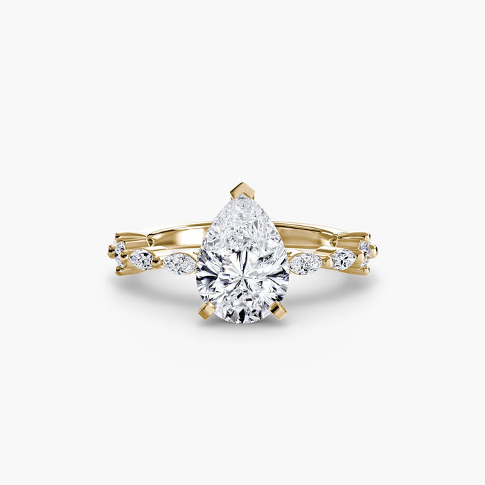 Solitaire with Eternity Pavé - MIMUKA