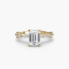 Solitaire with Eternity Pavé - MIMUKA